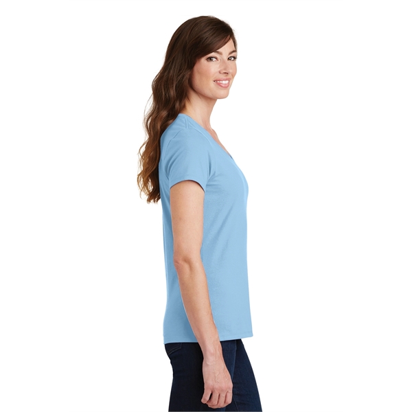 Port & Company Women's Fan Favorite V-Neck Tee. - Port & Company Women's Fan Favorite V-Neck Tee. - Image 25 of 105