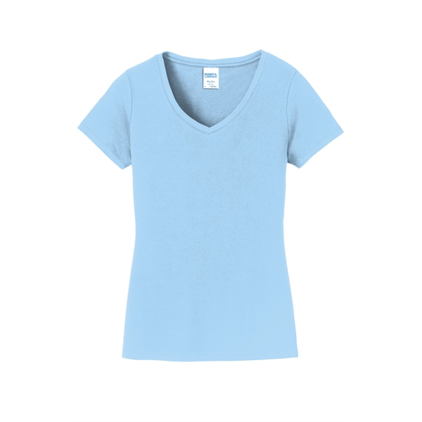 Port & Company Women's Fan Favorite V-Neck Tee. - Port & Company Women's Fan Favorite V-Neck Tee. - Image 27 of 105