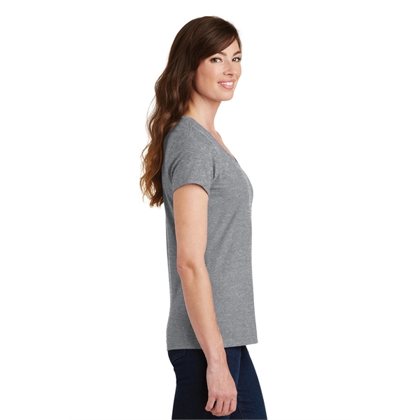 Port & Company Women's Fan Favorite V-Neck Tee. - Port & Company Women's Fan Favorite V-Neck Tee. - Image 30 of 105