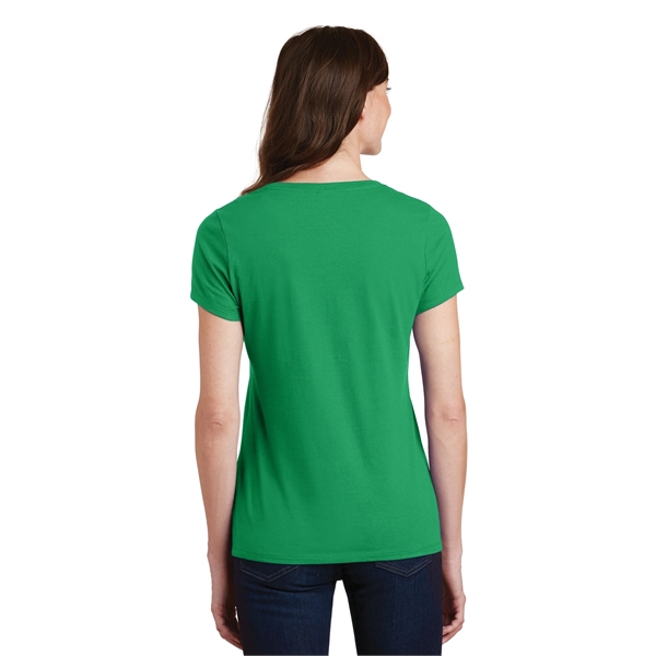 Port & Company Women's Fan Favorite V-Neck Tee. - Port & Company Women's Fan Favorite V-Neck Tee. - Image 33 of 105