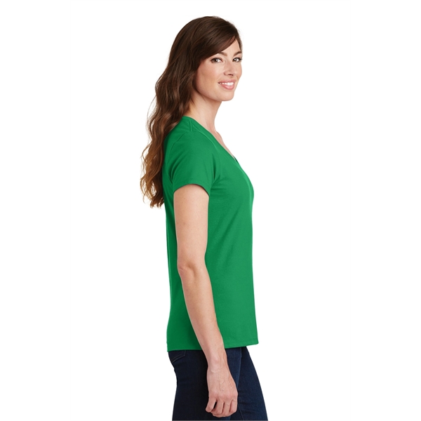 Port & Company Women's Fan Favorite V-Neck Tee. - Port & Company Women's Fan Favorite V-Neck Tee. - Image 34 of 105