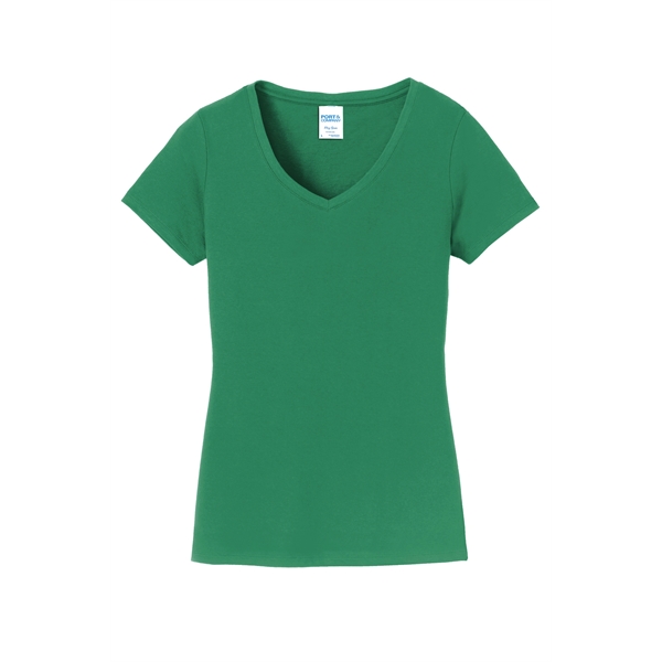 Port & Company Women's Fan Favorite V-Neck Tee. - Port & Company Women's Fan Favorite V-Neck Tee. - Image 35 of 105