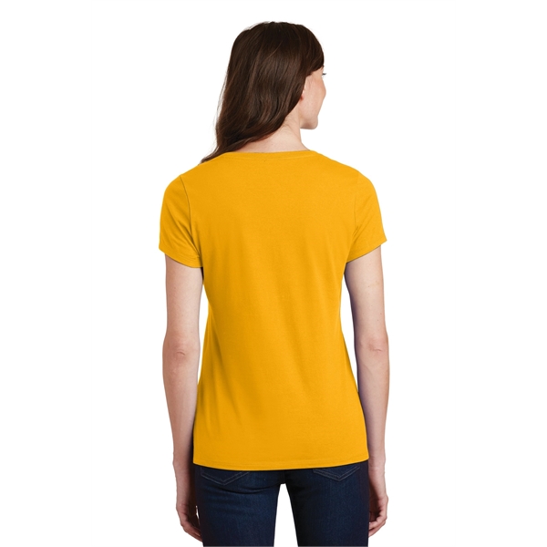 Port & Company Women's Fan Favorite V-Neck Tee. - Port & Company Women's Fan Favorite V-Neck Tee. - Image 41 of 105