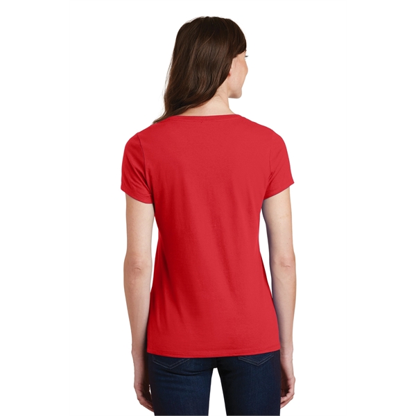 Port & Company Women's Fan Favorite V-Neck Tee. - Port & Company Women's Fan Favorite V-Neck Tee. - Image 45 of 105