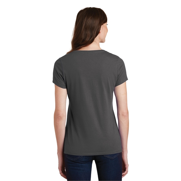 Port & Company Women's Fan Favorite V-Neck Tee. - Port & Company Women's Fan Favorite V-Neck Tee. - Image 49 of 105