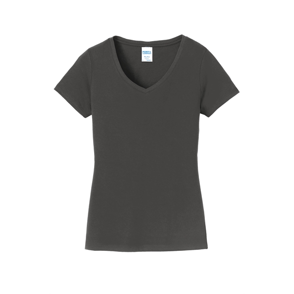 Port & Company Women's Fan Favorite V-Neck Tee. - Port & Company Women's Fan Favorite V-Neck Tee. - Image 51 of 105