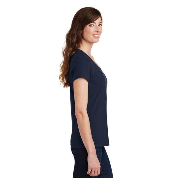 Port & Company Women's Fan Favorite V-Neck Tee. - Port & Company Women's Fan Favorite V-Neck Tee. - Image 54 of 105