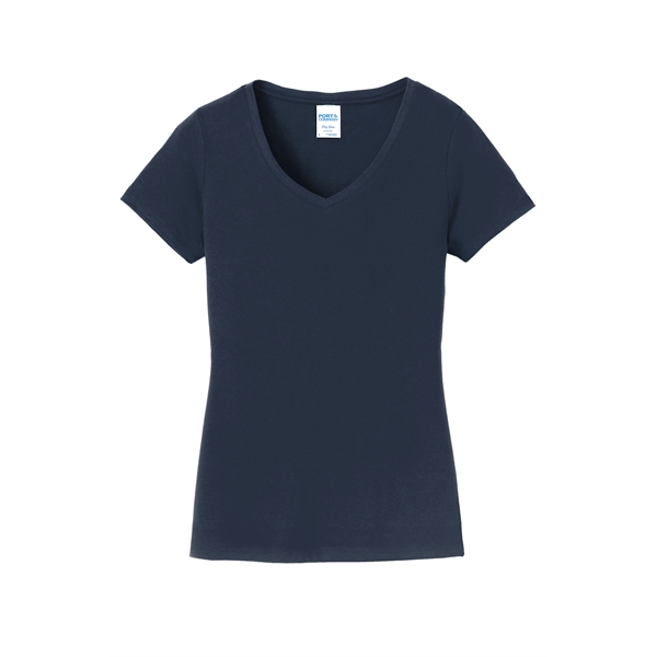 Port & Company Women's Fan Favorite V-Neck Tee. - Port & Company Women's Fan Favorite V-Neck Tee. - Image 55 of 105