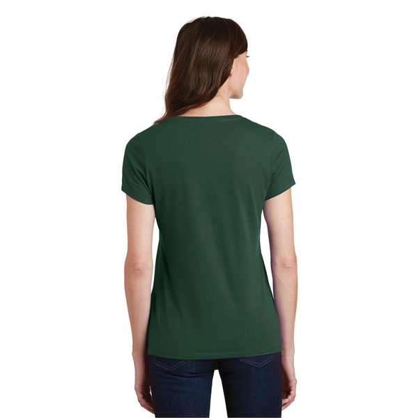 Port & Company Women's Fan Favorite V-Neck Tee. - Port & Company Women's Fan Favorite V-Neck Tee. - Image 61 of 105