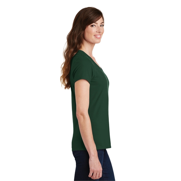 Port & Company Women's Fan Favorite V-Neck Tee. - Port & Company Women's Fan Favorite V-Neck Tee. - Image 62 of 105