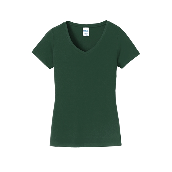 Port & Company Women's Fan Favorite V-Neck Tee. - Port & Company Women's Fan Favorite V-Neck Tee. - Image 63 of 105