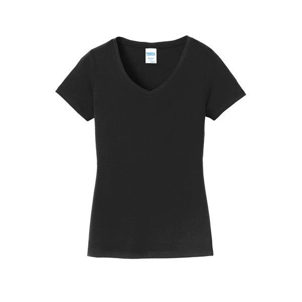 Port & Company Women's Fan Favorite V-Neck Tee. - Port & Company Women's Fan Favorite V-Neck Tee. - Image 67 of 105