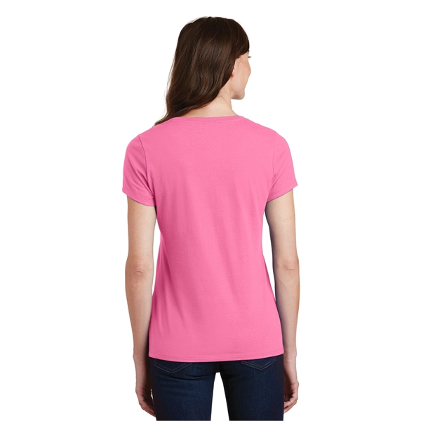 Port & Company Women's Fan Favorite V-Neck Tee. - Port & Company Women's Fan Favorite V-Neck Tee. - Image 69 of 105