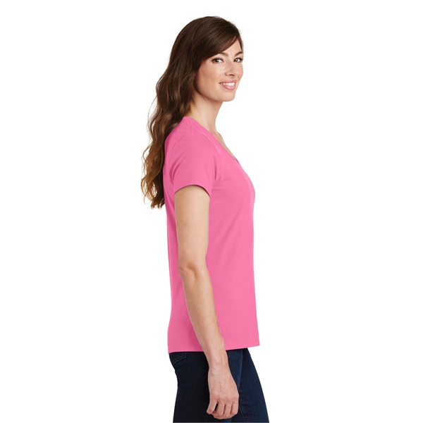 Port & Company Women's Fan Favorite V-Neck Tee. - Port & Company Women's Fan Favorite V-Neck Tee. - Image 70 of 105