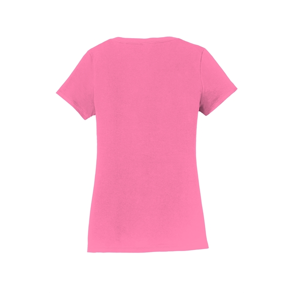 Port & Company Women's Fan Favorite V-Neck Tee. - Port & Company Women's Fan Favorite V-Neck Tee. - Image 72 of 105