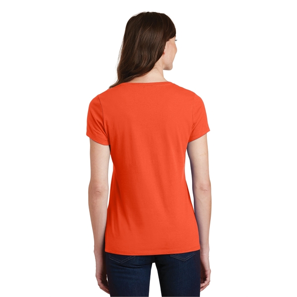 Port & Company Women's Fan Favorite V-Neck Tee. - Port & Company Women's Fan Favorite V-Neck Tee. - Image 73 of 105