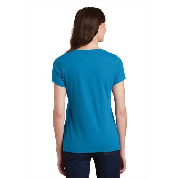 Port & Company Women's Fan Favorite V-Neck Tee. - Port & Company Women's Fan Favorite V-Neck Tee. - Image 77 of 105