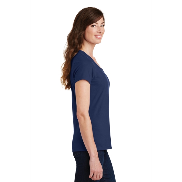 Port & Company Women's Fan Favorite V-Neck Tee. - Port & Company Women's Fan Favorite V-Neck Tee. - Image 86 of 105