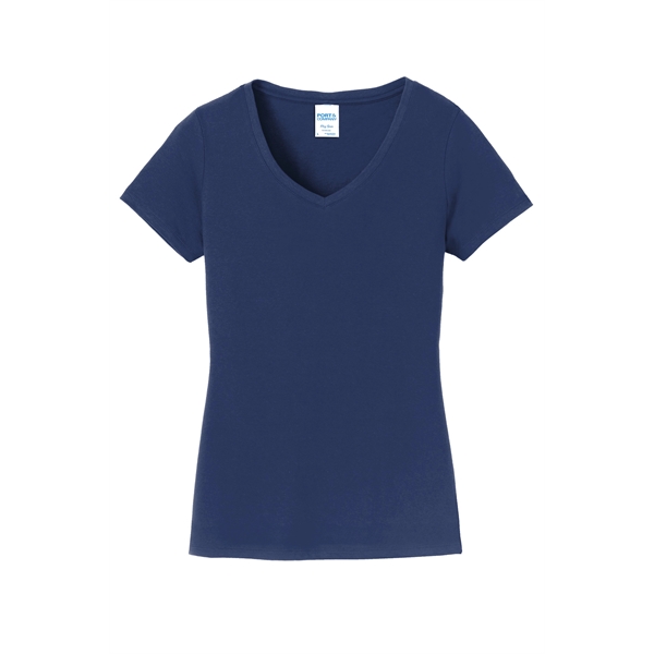 Port & Company Women's Fan Favorite V-Neck Tee. - Port & Company Women's Fan Favorite V-Neck Tee. - Image 87 of 105