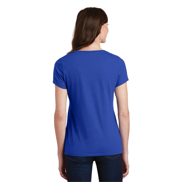 Port & Company Women's Fan Favorite V-Neck Tee. - Port & Company Women's Fan Favorite V-Neck Tee. - Image 93 of 105