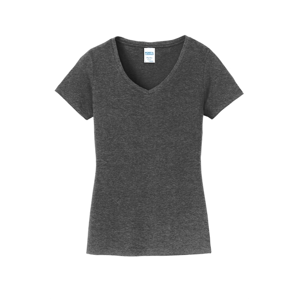 Port & Company Women's Fan Favorite V-Neck Tee. - Port & Company Women's Fan Favorite V-Neck Tee. - Image 98 of 105