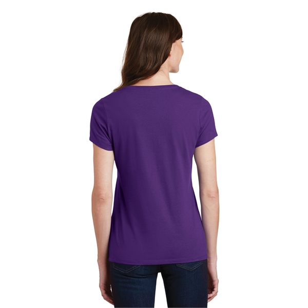 Port & Company Women's Fan Favorite V-Neck Tee. - Port & Company Women's Fan Favorite V-Neck Tee. - Image 100 of 105