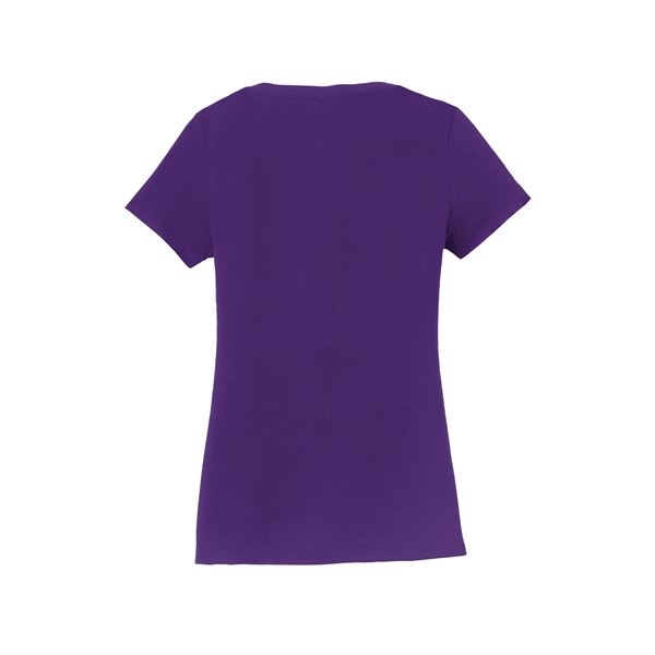 Port & Company Women's Fan Favorite V-Neck Tee. - Port & Company Women's Fan Favorite V-Neck Tee. - Image 103 of 105