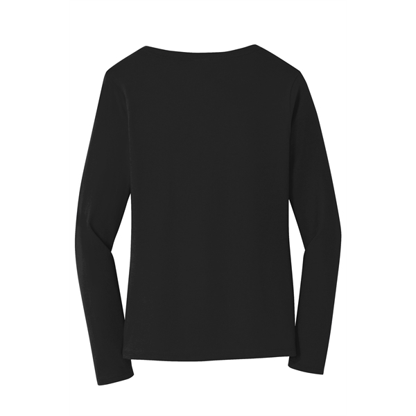 Port & Company Women's Long Sleeve Fan Favorite V-Neck Tee. - Port & Company Women's Long Sleeve Fan Favorite V-Neck Tee. - Image 62 of 63