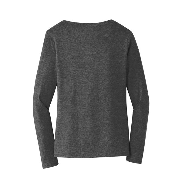 Port & Company Women's Long Sleeve Fan Favorite V-Neck Tee. - Port & Company Women's Long Sleeve Fan Favorite V-Neck Tee. - Image 52 of 63