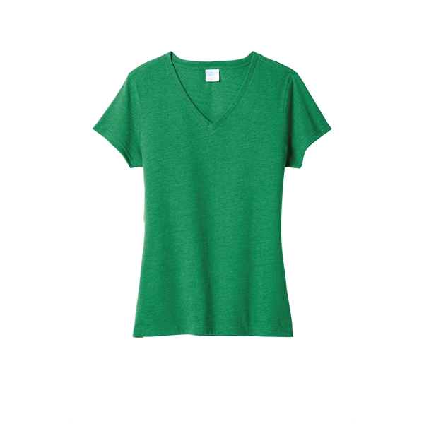 Port & Company Women's Fan Favorite Blend V-Neck Tee. - Port & Company Women's Fan Favorite Blend V-Neck Tee. - Image 0 of 65