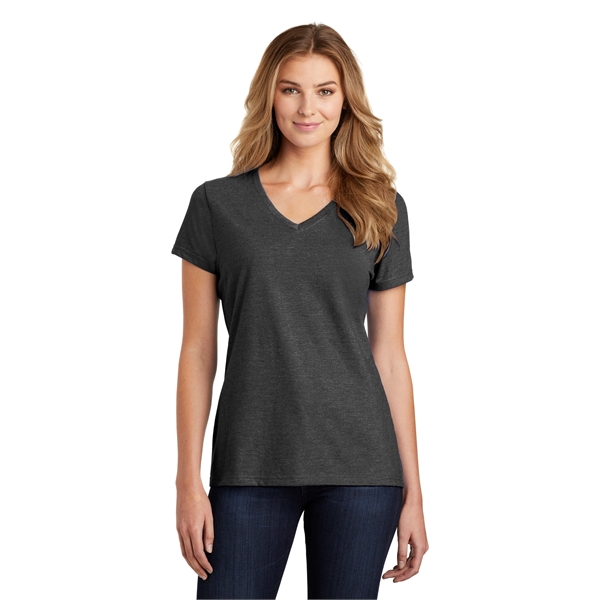 Port & Company Women's Fan Favorite Blend V-Neck Tee. - Port & Company Women's Fan Favorite Blend V-Neck Tee. - Image 2 of 65