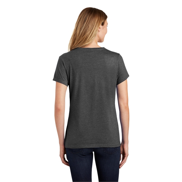 Port & Company Women's Fan Favorite Blend V-Neck Tee. - Port & Company Women's Fan Favorite Blend V-Neck Tee. - Image 3 of 65