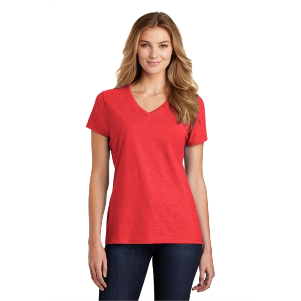 Port & Company Women's Fan Favorite Blend V-Neck Tee. - Port & Company Women's Fan Favorite Blend V-Neck Tee. - Image 7 of 65