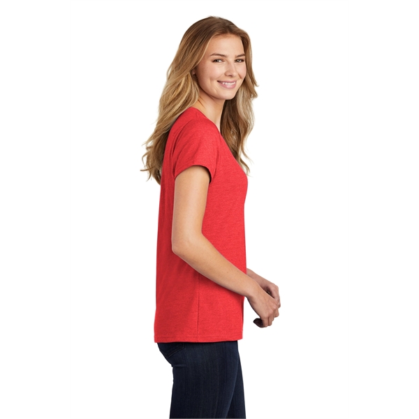 Port & Company Women's Fan Favorite Blend V-Neck Tee. - Port & Company Women's Fan Favorite Blend V-Neck Tee. - Image 9 of 65