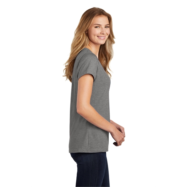 Port & Company Women's Fan Favorite Blend V-Neck Tee. - Port & Company Women's Fan Favorite Blend V-Neck Tee. - Image 13 of 65