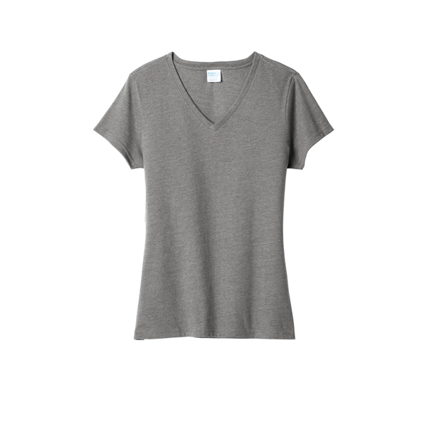 Port & Company Women's Fan Favorite Blend V-Neck Tee. - Port & Company Women's Fan Favorite Blend V-Neck Tee. - Image 14 of 65