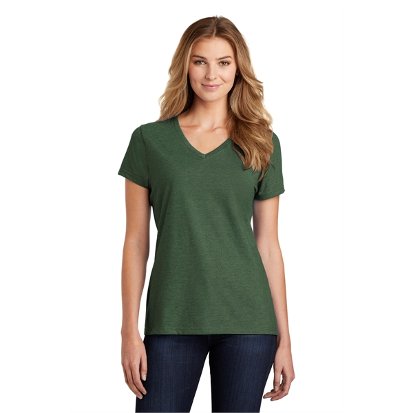 Port & Company Women's Fan Favorite Blend V-Neck Tee. - Port & Company Women's Fan Favorite Blend V-Neck Tee. - Image 16 of 65