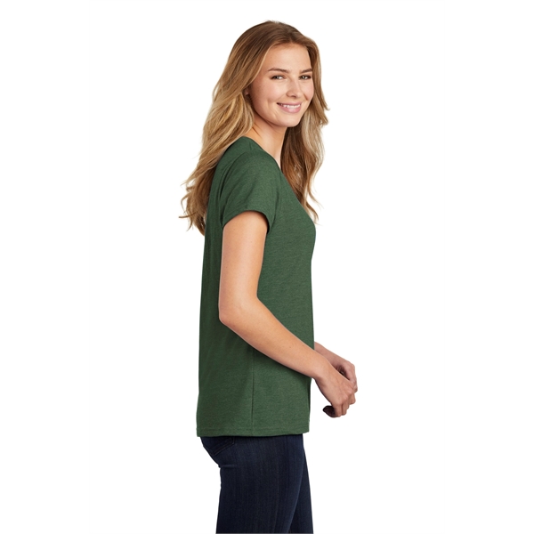 Port & Company Women's Fan Favorite Blend V-Neck Tee. - Port & Company Women's Fan Favorite Blend V-Neck Tee. - Image 18 of 65