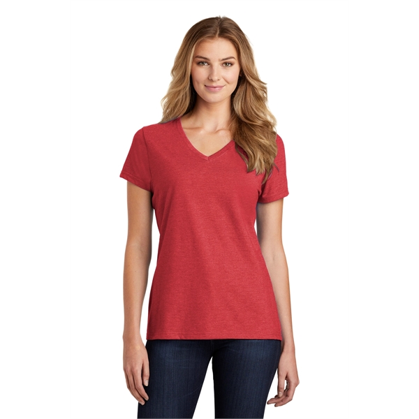 Port & Company Women's Fan Favorite Blend V-Neck Tee. - Port & Company Women's Fan Favorite Blend V-Neck Tee. - Image 35 of 65