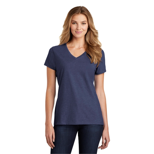 Port & Company Women's Fan Favorite Blend V-Neck Tee. - Port & Company Women's Fan Favorite Blend V-Neck Tee. - Image 40 of 65