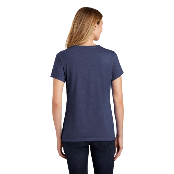 Port & Company Women's Fan Favorite Blend V-Neck Tee. - Port & Company Women's Fan Favorite Blend V-Neck Tee. - Image 41 of 65