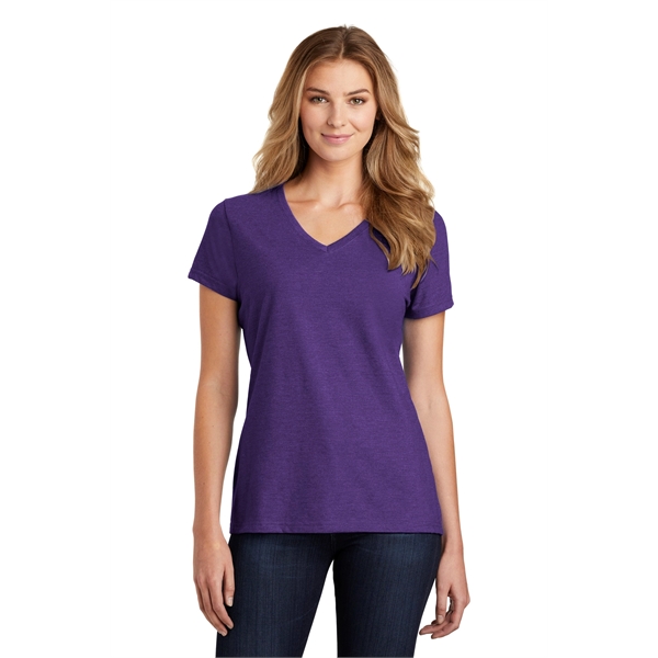 Port & Company Women's Fan Favorite Blend V-Neck Tee. - Port & Company Women's Fan Favorite Blend V-Neck Tee. - Image 45 of 65