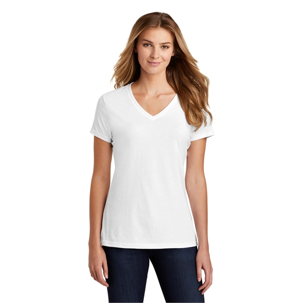 Port & Company Women's Fan Favorite Blend V-Neck Tee. - Port & Company Women's Fan Favorite Blend V-Neck Tee. - Image 55 of 65