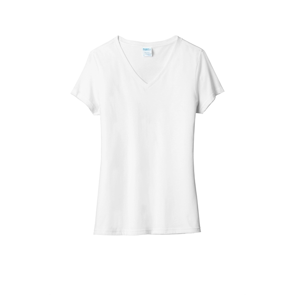 Port & Company Women's Fan Favorite Blend V-Neck Tee. - Port & Company Women's Fan Favorite Blend V-Neck Tee. - Image 58 of 65