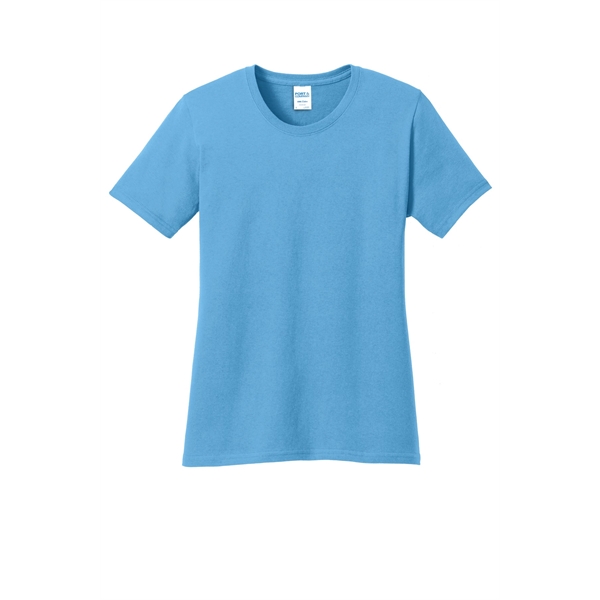 Port & Company Women's Core Cotton Tee. - Port & Company Women's Core Cotton Tee. - Image 4 of 144