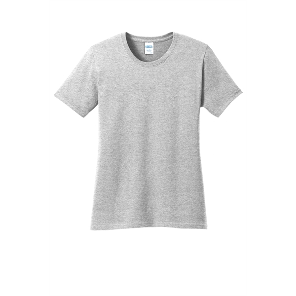 Port & Company Women's Core Cotton Tee. - Port & Company Women's Core Cotton Tee. - Image 10 of 144