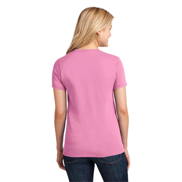 Port & Company Women's Core Cotton Tee. - Port & Company Women's Core Cotton Tee. - Image 19 of 144