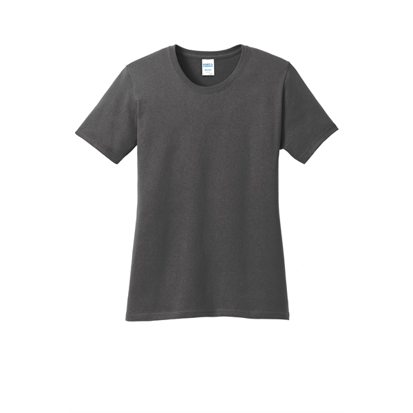 Port & Company Women's Core Cotton Tee. - Port & Company Women's Core Cotton Tee. - Image 25 of 144