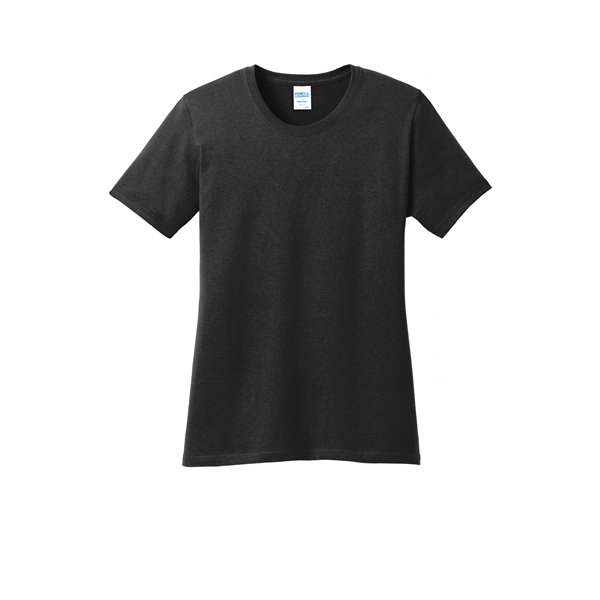 Port & Company Women's Core Cotton Tee. - Port & Company Women's Core Cotton Tee. - Image 41 of 144