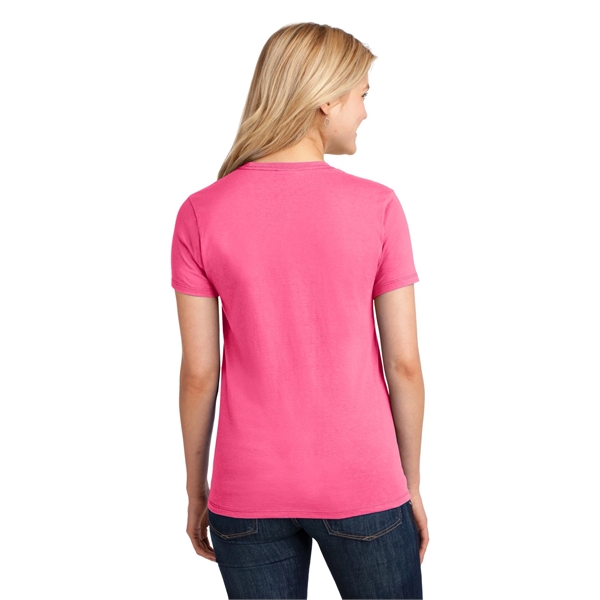 Port & Company Women's Core Cotton Tee. - Port & Company Women's Core Cotton Tee. - Image 67 of 144